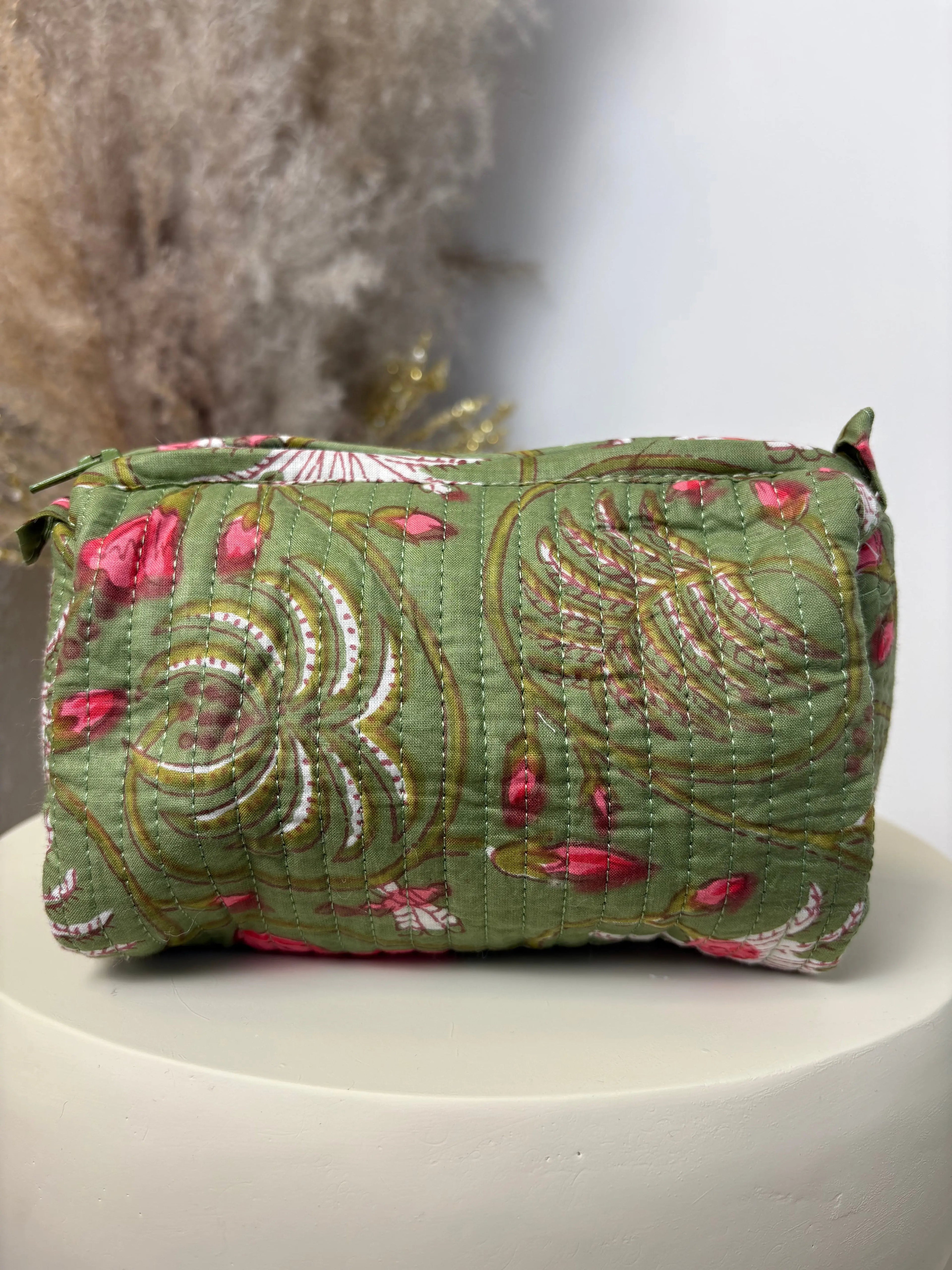 Trousse bohème Nina verte