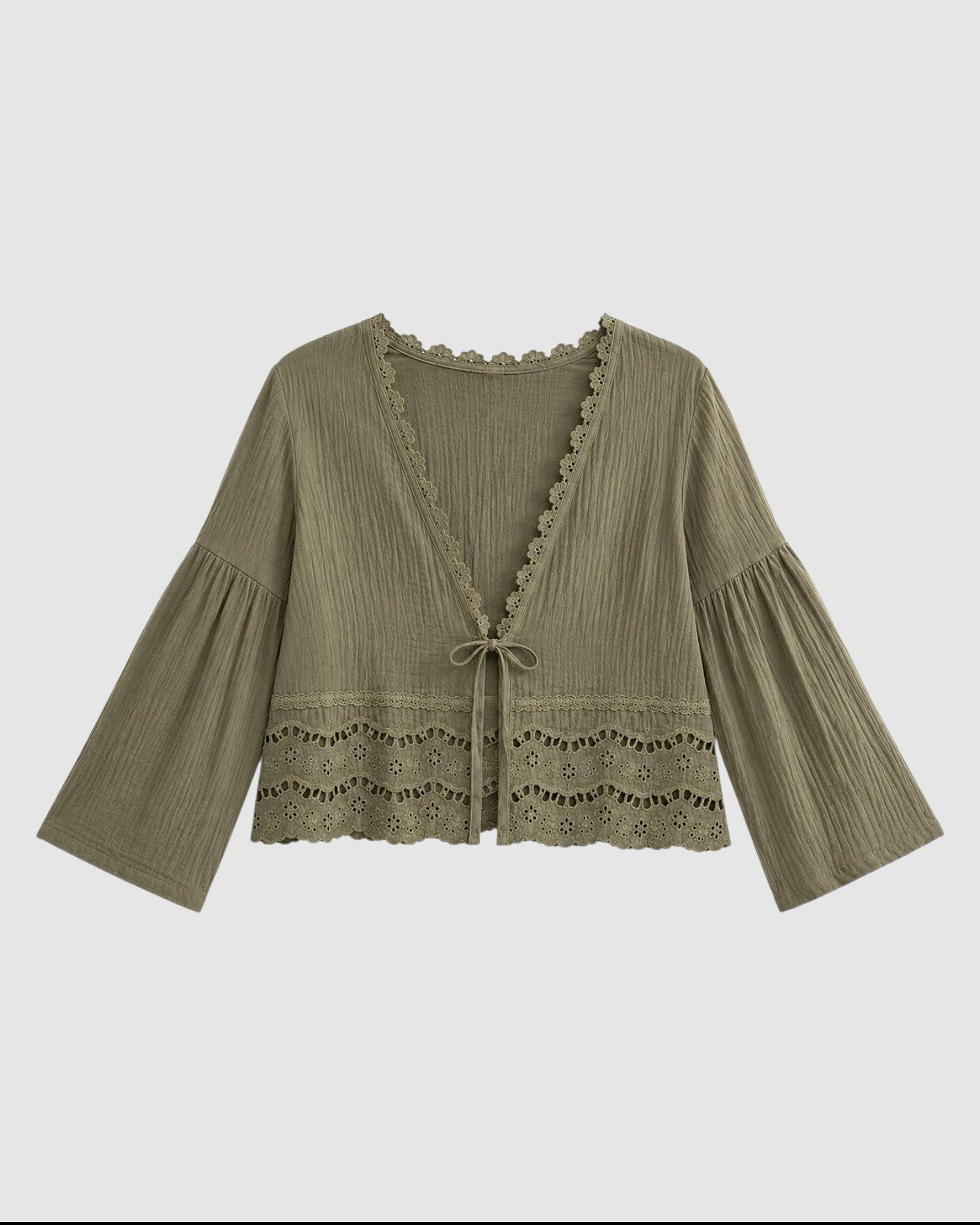 Blouse CLOTHILDE kaki