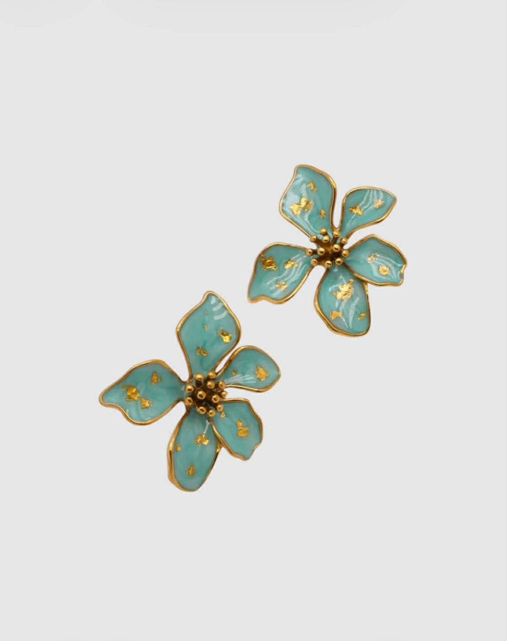 Boucle HIBISCUS vert