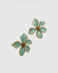 Boucle HIBISCUS vert