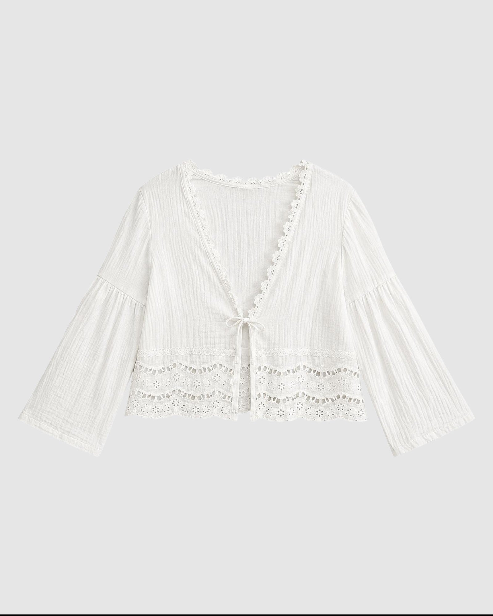 Blouse CLOTHILDE blanche