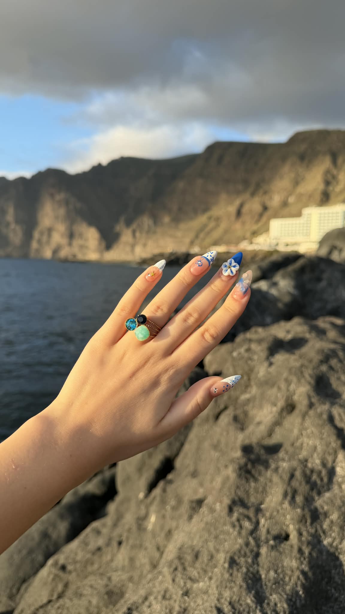 Bague SUZA bleu