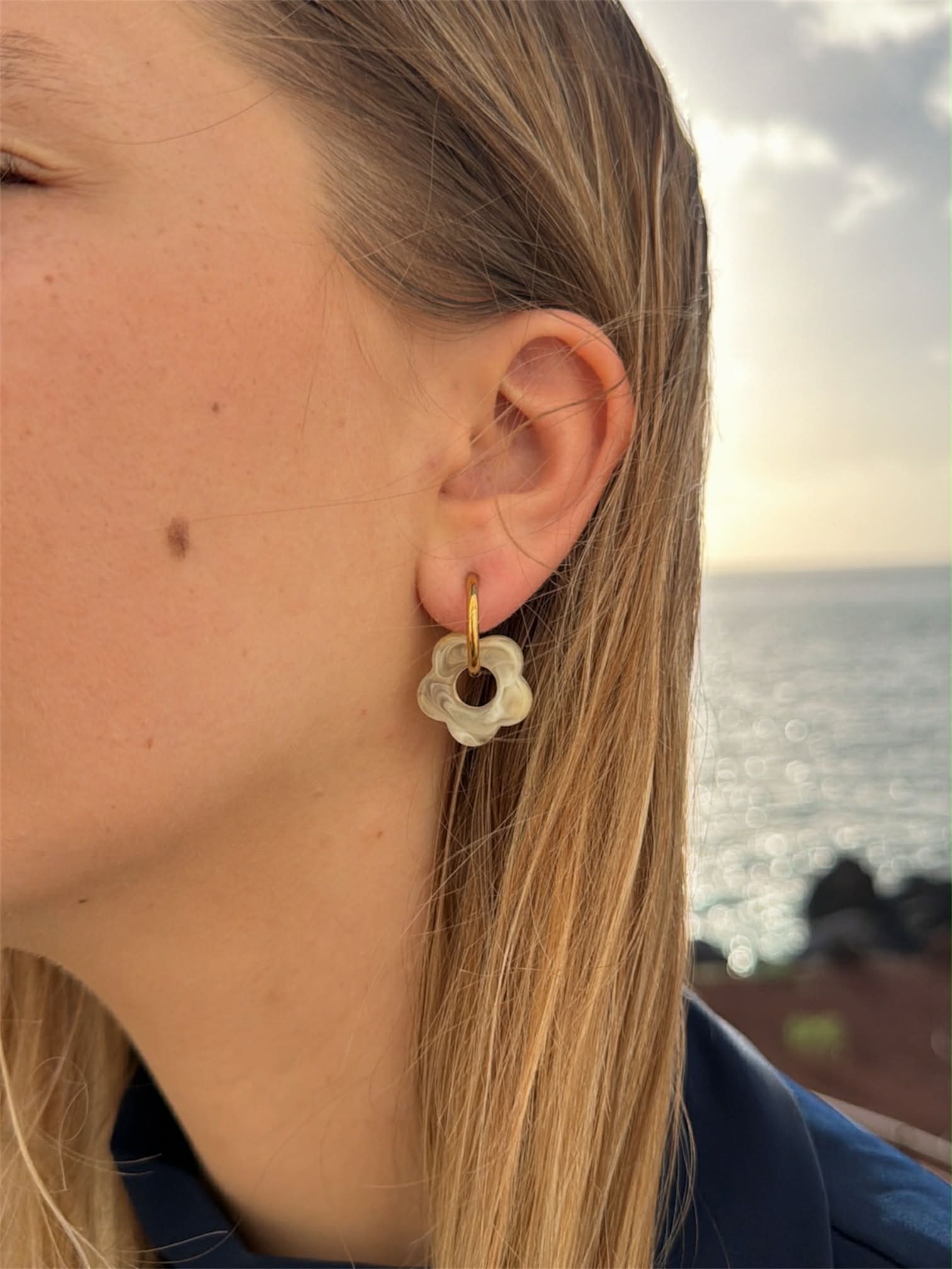 Boucles WENDY blanc