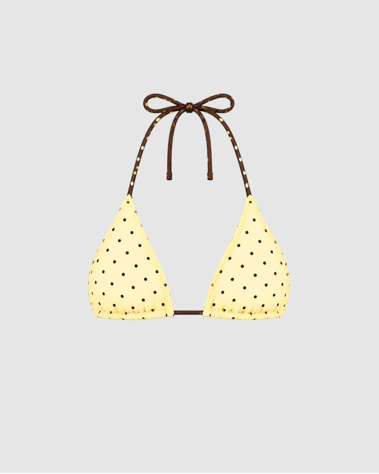 Bikini top GOLDEN DOTS
