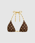 Bikini top CHOCO DOTS