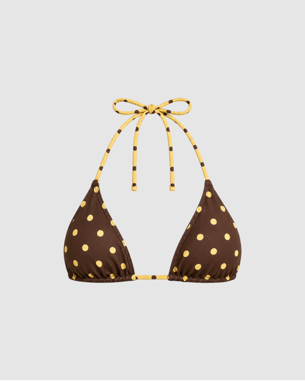 Bikini top CHOCO DOTS