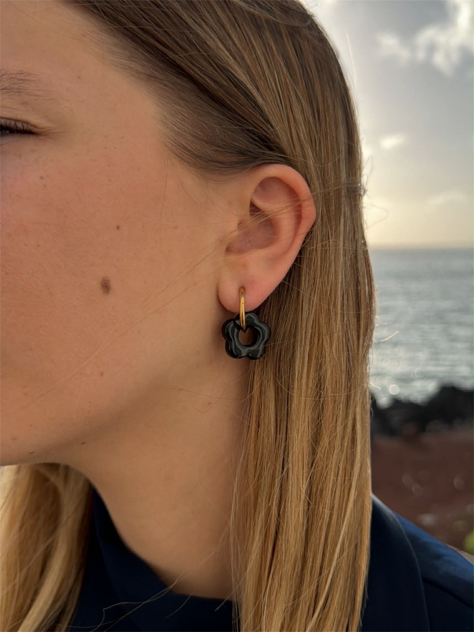 Boucles WENDY noir