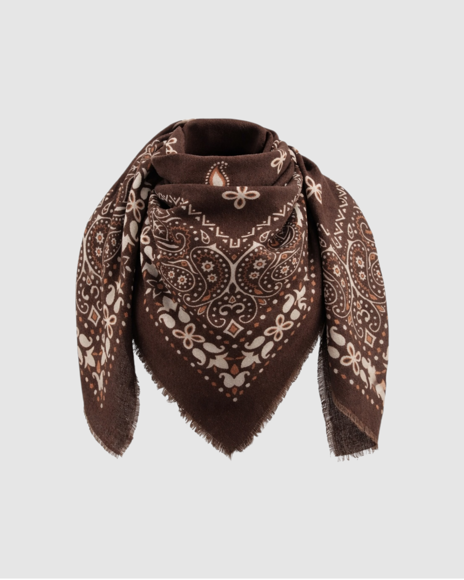 Foulard Marron