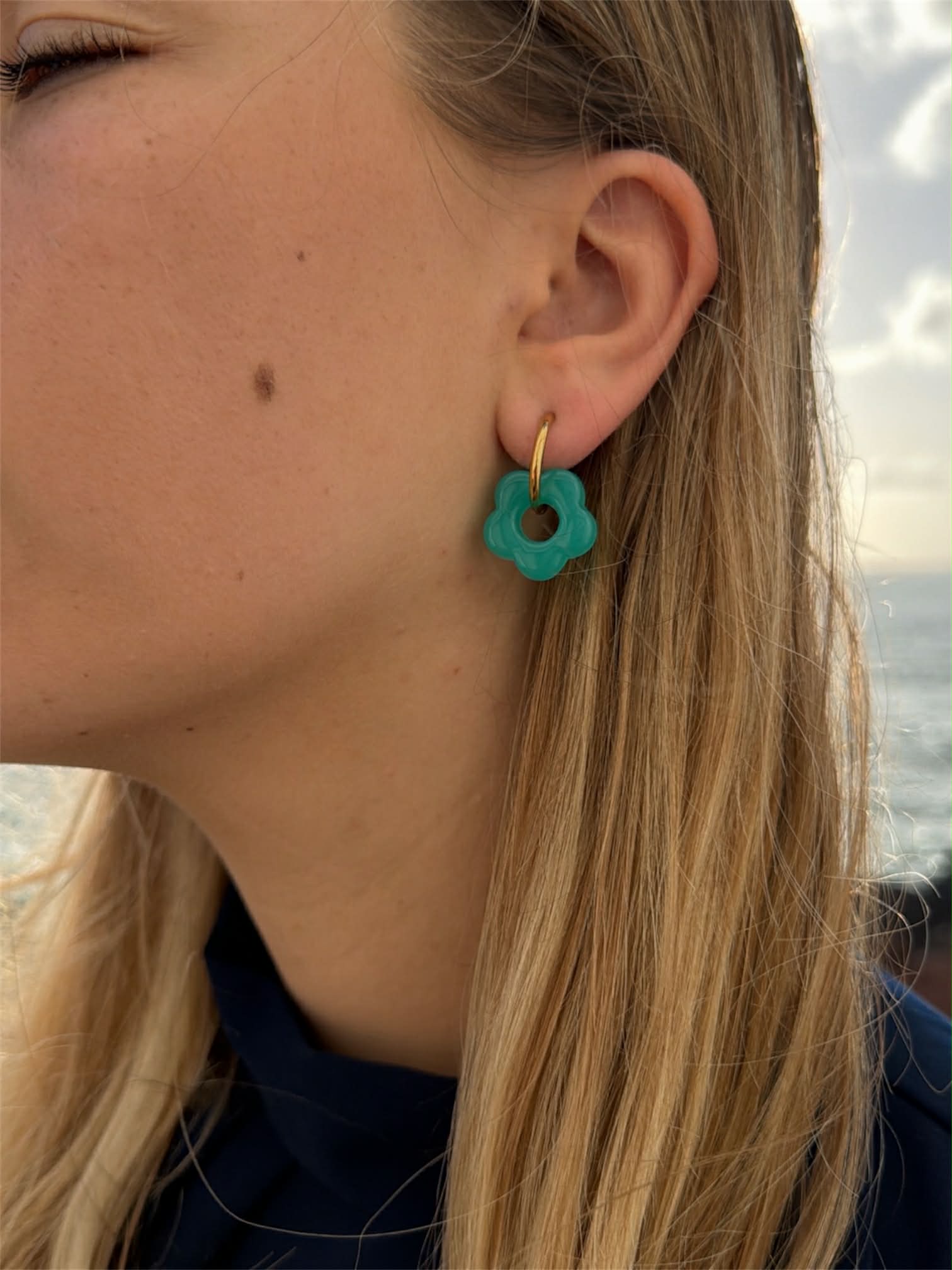 Boucles WENDY vert