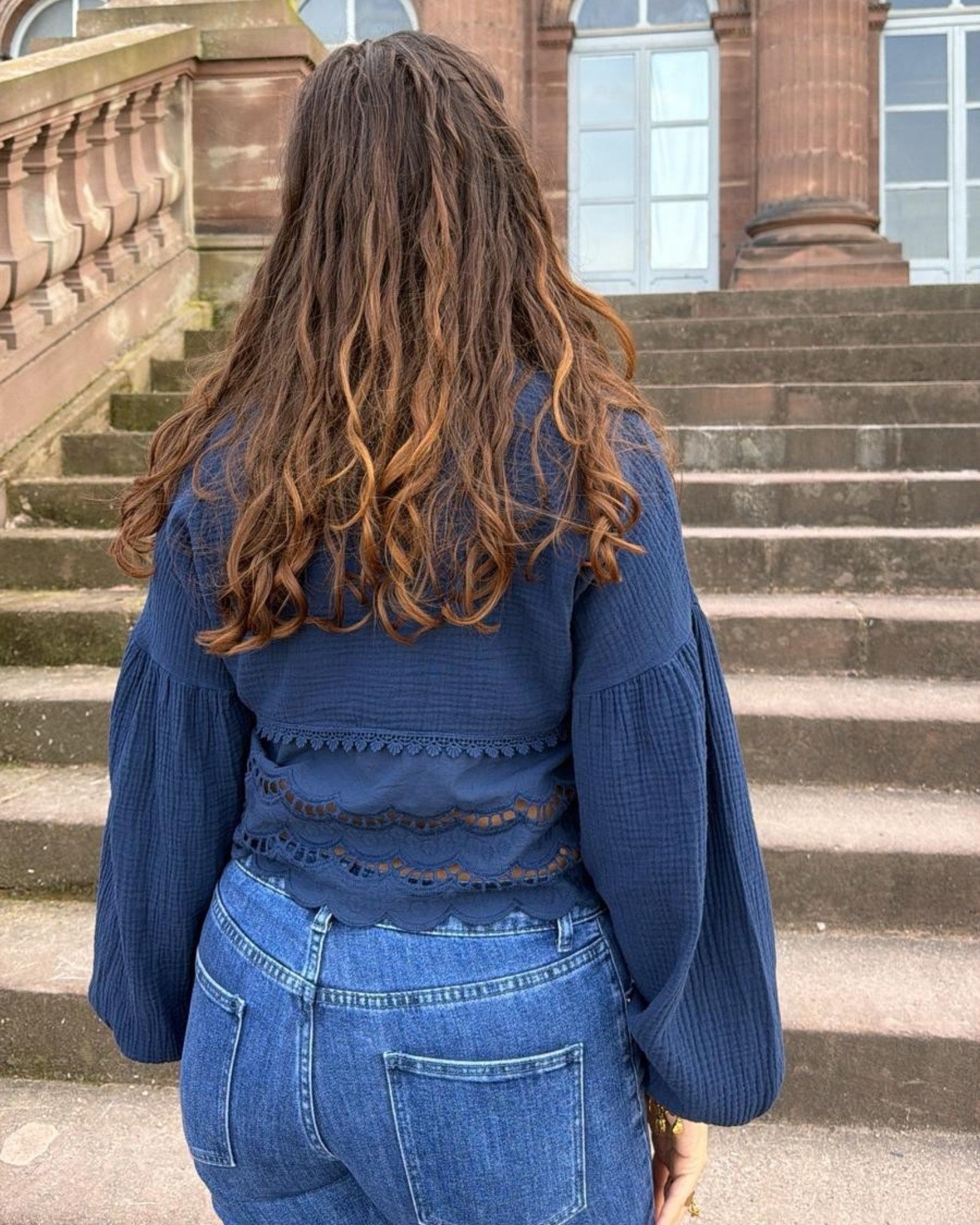 Blouse CLOTHILDE navy