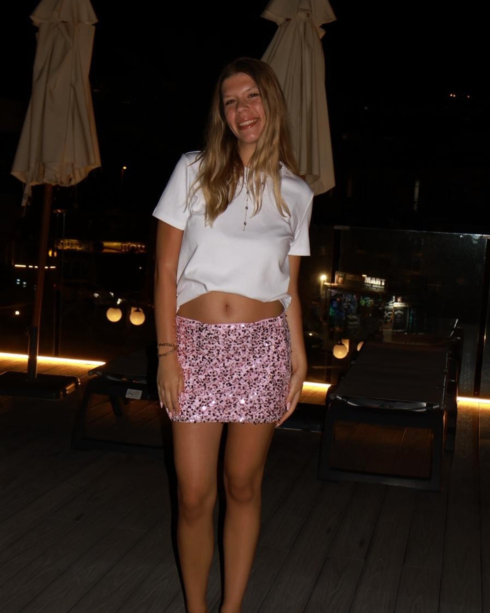 Jupe ENA rose