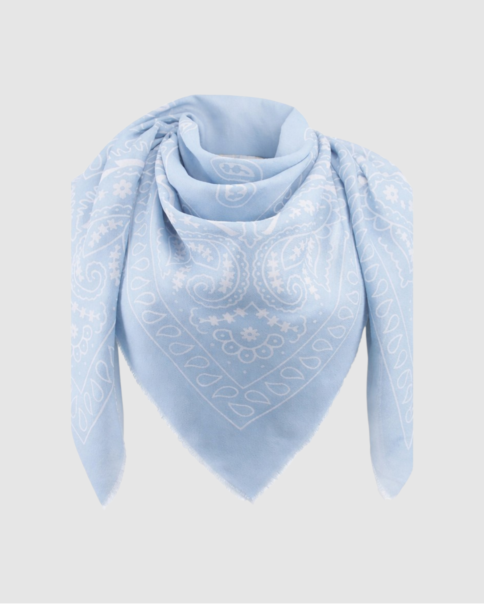 Foulard bleu