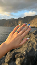 Bague CÉON bleu