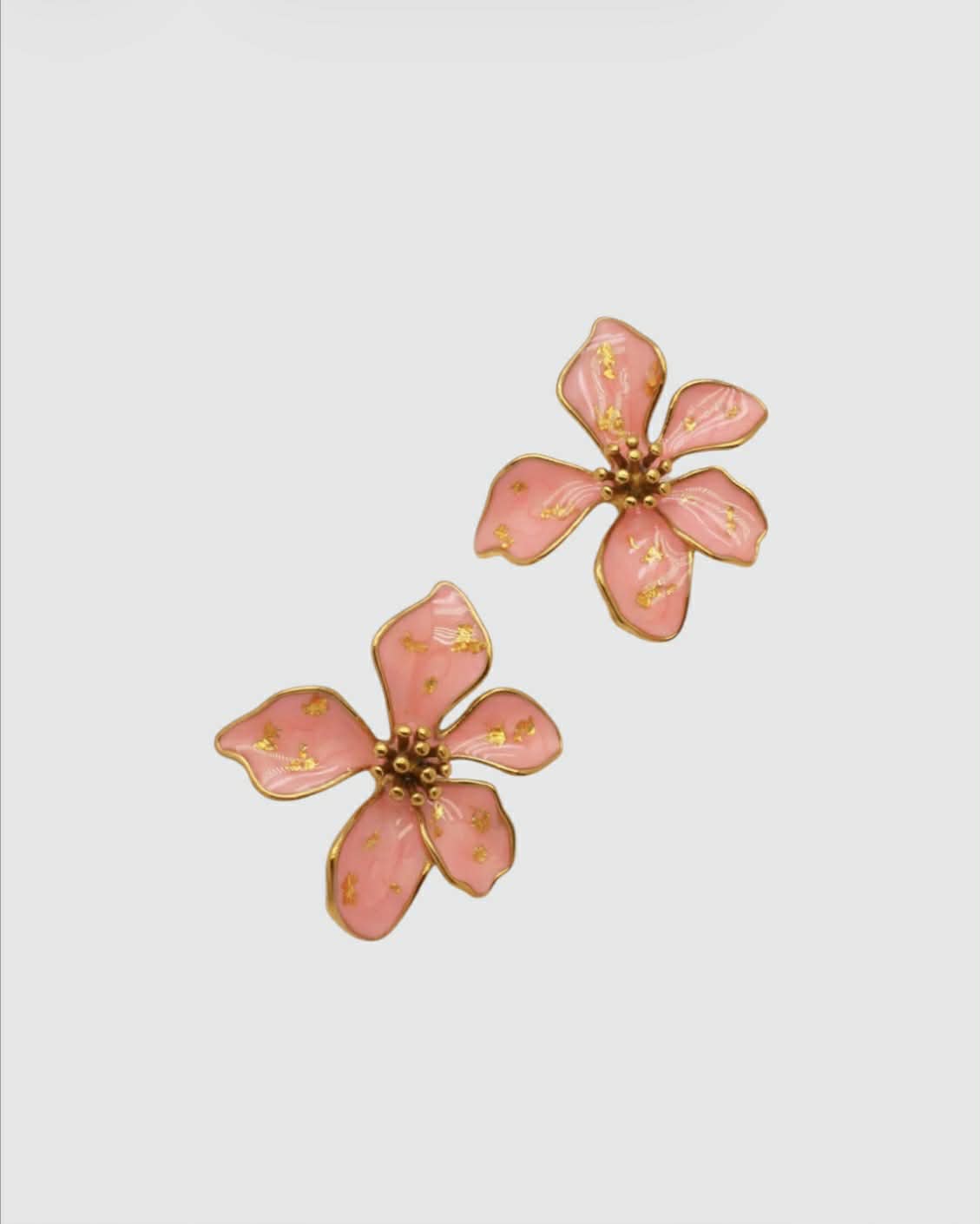 Boucle HIBISCUS Rose