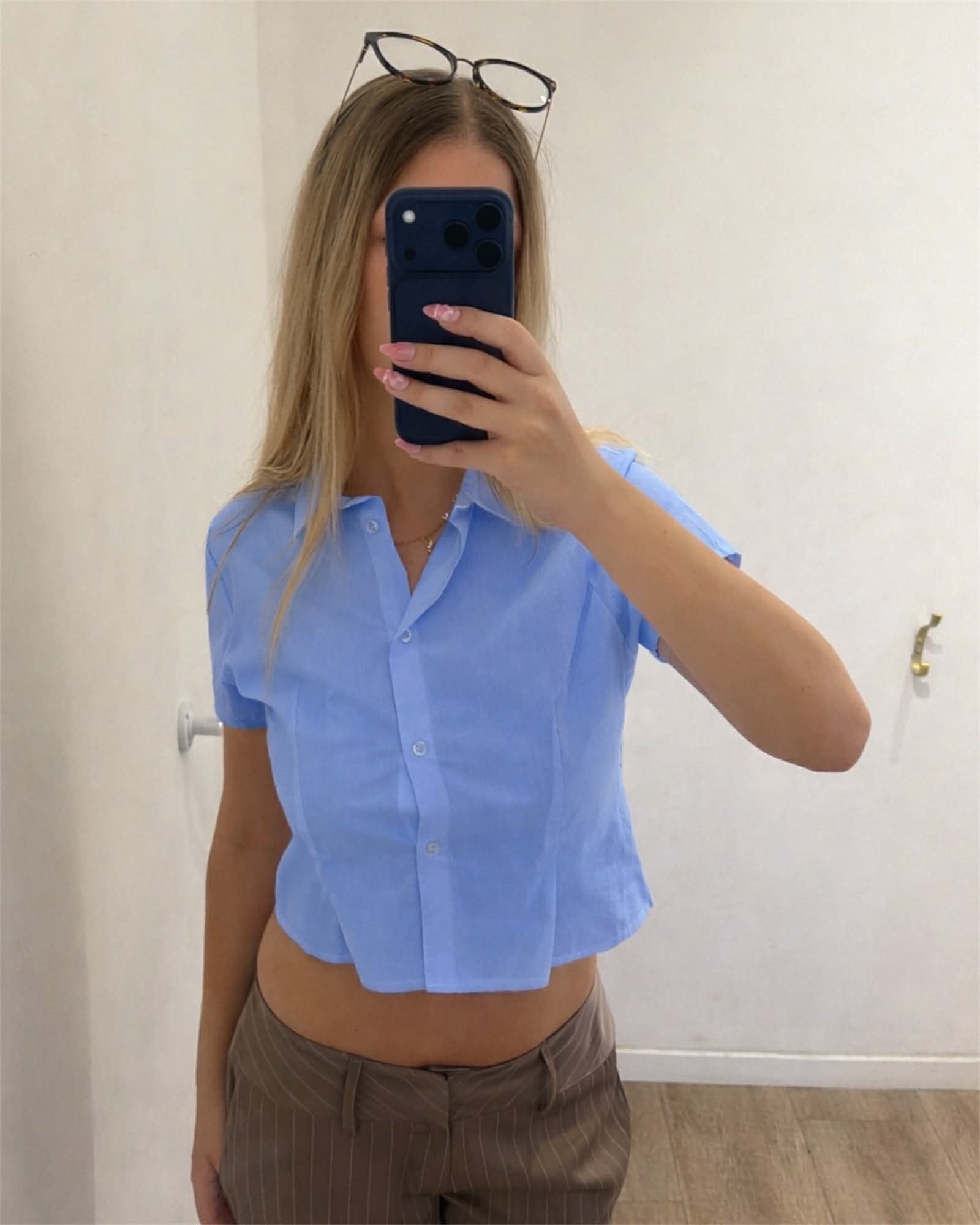 Chemise ÉMILIE bleu
